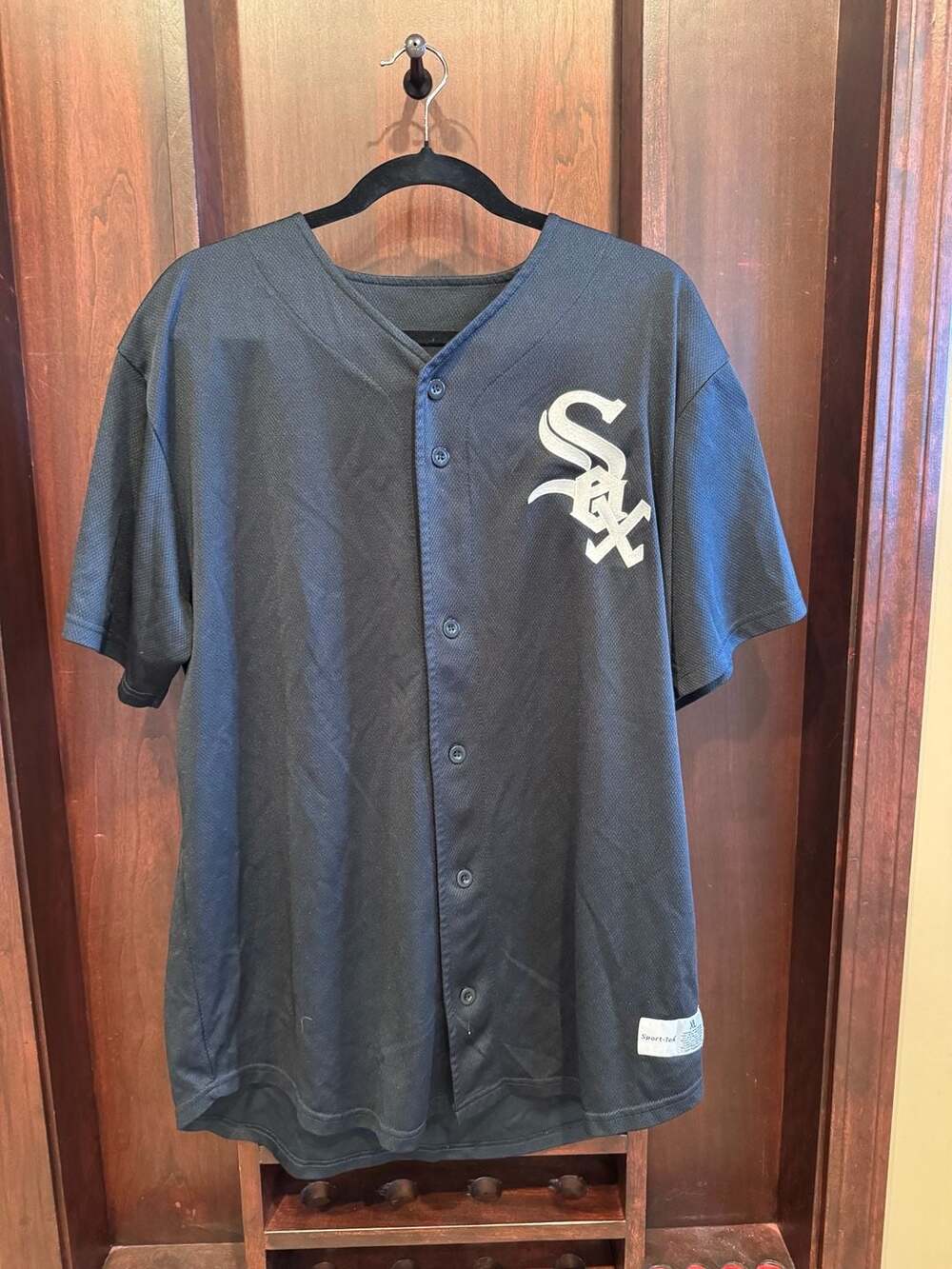 Sport-Tek Chicago White Sox Go-Go Grill Baseball Jersey XL
